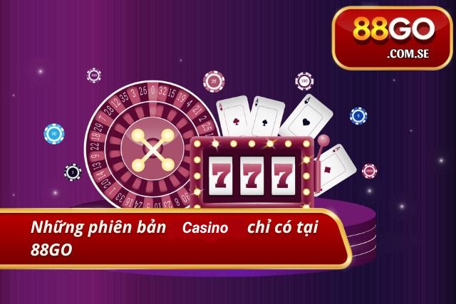 Những trò Casino có tại 88GO